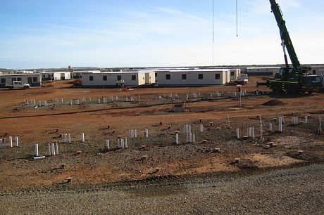 Red River 1900 Man Accommodation Village