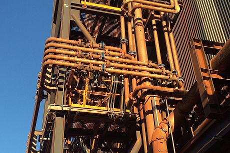 Filtration Hopper and Process Pumps Installation